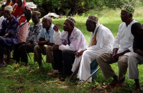 Meeting in Kenya, on the coast