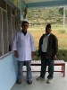 Two guys outside the clinic